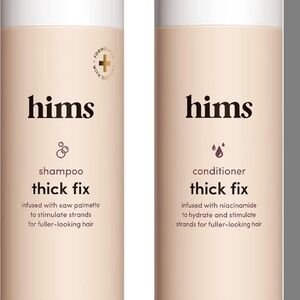 Hims Thick Fix Shampoo and Conditioner Set - Cream
